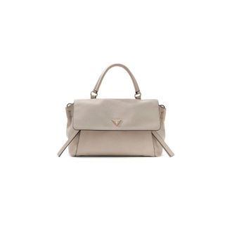 Guess Devon Top Handle Flap - female - Guess - Handbags - Beige - ONE SIZE - Bags