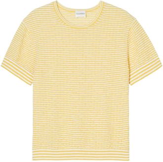 Closed T-shirt a righe - Giallo