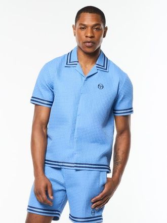 Sergio Tacchini Chiaro Cabana Shirt in Ultramarine at Nordstrom, Size Xxx-Large