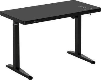Techni Mobili Electronic Glass Desk