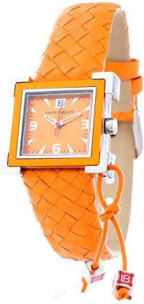 Laura Biagiotti Leather Dress Womens Watch