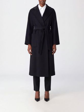 Max Mara Cappotto lungo a vestaglia Ludmilla in cashmere con cintura