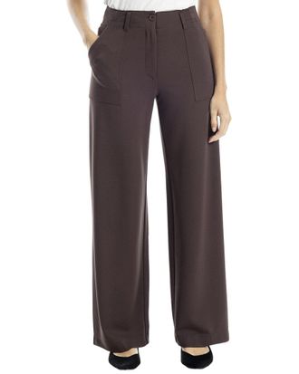 Max Studio Ponte Wide Leg Pant