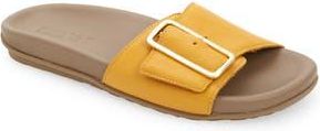 Naot Tahiti Slide Sandal in Marigold Leather at Nordstrom Rack, Size 10Us / 41Eu