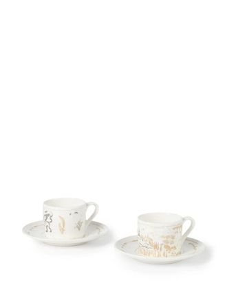 Brunello Cucinelli porcelain cup set (set of two) - White