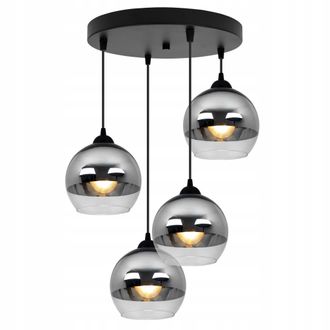 OEM L&aacute;mpara Colgante Elegante, L&aacute;mpara De Cristal, Led Cromado