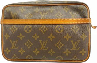 Louis Vuitton Brown Clutch Bag (Pre-Owned)