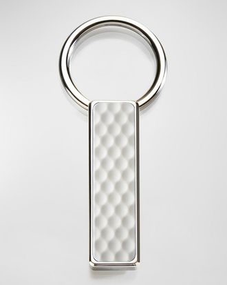 M Clip Men & apos;s Stainless Steel Golf Ball Easy-Open Key Ring