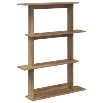 vidaXL Estante De Pared Roble Artisan 100 X 20 X 126 Cm Vidaxl