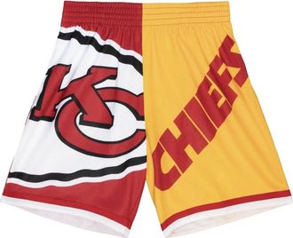 Mitchell & Ness Shorts 5.0 NFL Big Face Fashion Kansas City Chiefs - Rosso