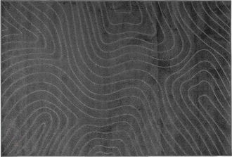 vidaXL Alfombra Para Interiores Y Exteriores Palmeras Antracita Vidaxl