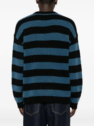 Paul Smith Colorblock Striped Wool Sweater - Blue