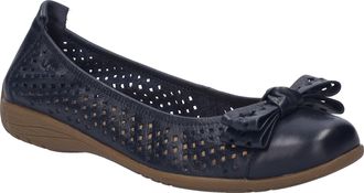 Josef Seibel Dames Ballerina Fenja 24 in blauw