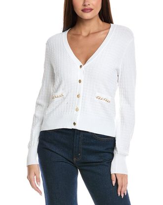 Elie Tahari The Oaklee Cardigan Sweater