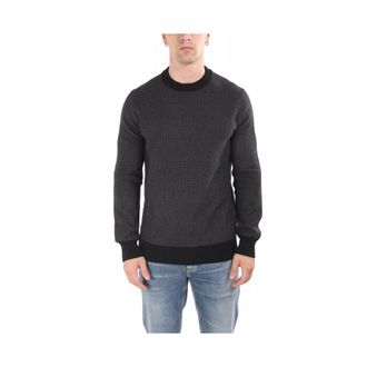 HUGO BOSS Hombre, Jerseys, Negro, Talla: L