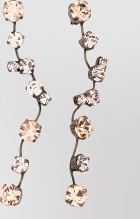 Forte_Forte crystal-embellished drop earrings