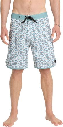 Quiksilver Nature Tile 19 Board Shorts in Peyote at Nordstrom, Size 32
