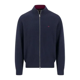 Fynch-Hatton Heren, Truien, Blauw, Maat: 2XL