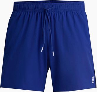 HUGO BOSS Mens Hugo Boss Mens Blue Iconic Swim Shorts - Navy - Size: 35/34/32