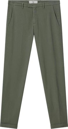 BRIGLIA 1949 Chino Broeken - Heren - Chinos - Groen - L - Katoen - Broeken