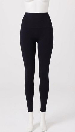 Spanx Look At Me Now Leggings In Very Black