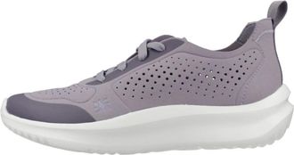 Clarks Zapatos Deportivos - Dames - Sneakers - Paars - 38 EU - Schoenen