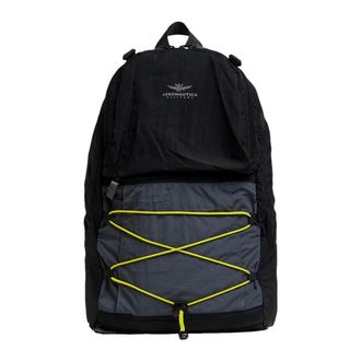 Aeronautica Aeronautica Militare, Backpacks, unisex, Black, Size: ONE SIZE 261Bo1174Xct04298 Backpack