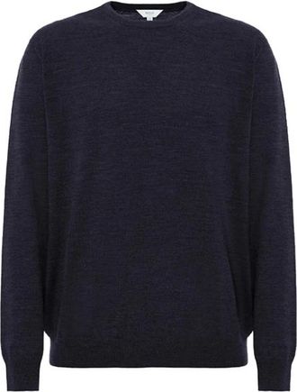 Malo Round-neck Truien - Heren - Ronde hals truien - Blauw - L - Truien & Vesten