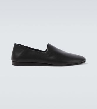 Jacquemus Leather slip-on shoes