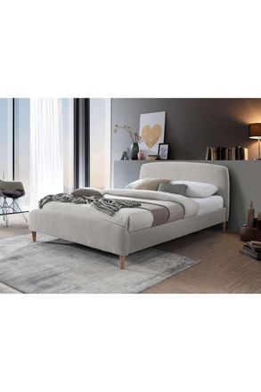 Birlea Otley Bed in Light Grey | Size: Double