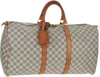 Louis Vuitton Pre-owned Weekend Bags, female, White, Size: ONE SIZE Pre-owned Boston Bag