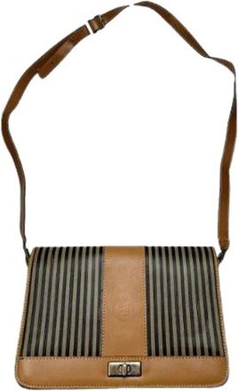 Fendi Pre-owned Cross Body Bags, female, Brown, Size: ONE SIZE Pre-owned Vintage Cross Body Bag