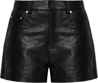 Gestuz Shorts con cinque tasche - Nero