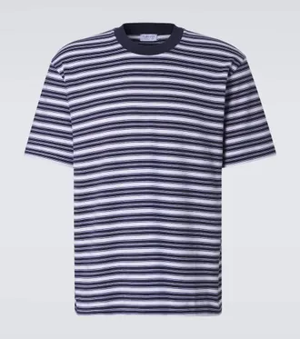 Sunspel Striped cotton jersey T-shirt