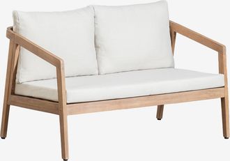 Sklum Sklum - Sof&aacute; De Jard&iacute;n De 2 Plazas En Madera De Acacia Kaela