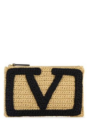 Valentino Garavani Natural Viva Superstar Clutch