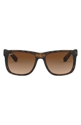 Ray-Ban Justin 54mm Polarized Sunglasses in Matte Havana at Nordstrom