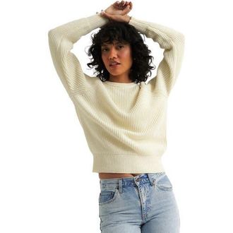 Callahan The Crew Sweater - Womens in Creme at Nordstrom, Size X-Large