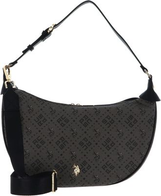 U.S.Polo Association New Hampton Hobo Shoulder Bag Black