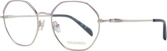 Pucci Roze Ronde Optische Brillen voor Vrouwen - Dames - Brillen - Roze - ONE Size - Accessoires