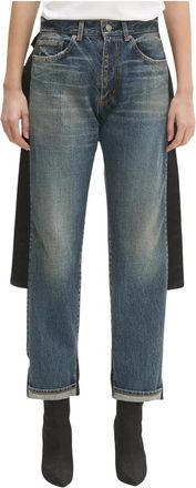 Undercover Straight Jeans - Dames - Regular Fit Jeans - Zwart - S - Katoen - Jeans