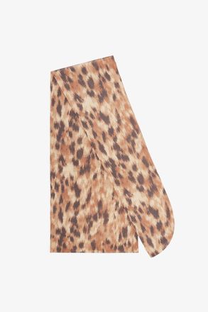 Ganni Burro Wrap Scarf in Print Recycled Polyester