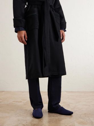 Charvet Suede Slippers