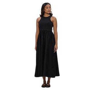 Y.A.S Y.a.s, Dames, Jurken, Zwart, Maat: XS Denim
