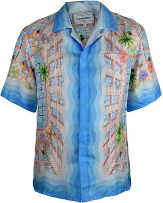 Casablanca Shirt Blauw