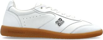 Dsquared2 Schoenen, Dames, Wit, 39 EU, Leer, Sneakers