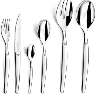 Lou Laguiole Cuberter&iacute;a de 50 piezas 18/0 Acero