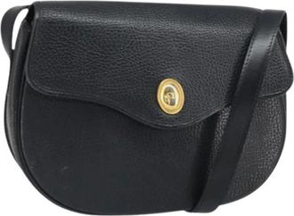 Dior Pre-owned Cross Body Bags, female, Black, Size: ONE SIZE Pre-owned Vintage Shoulder Bag