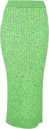 Maison Margiela Gonna a coste - Verde