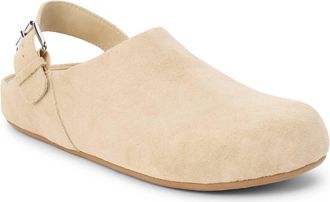 Matisse Footwear Womens Otto Suede Slide In Ivory